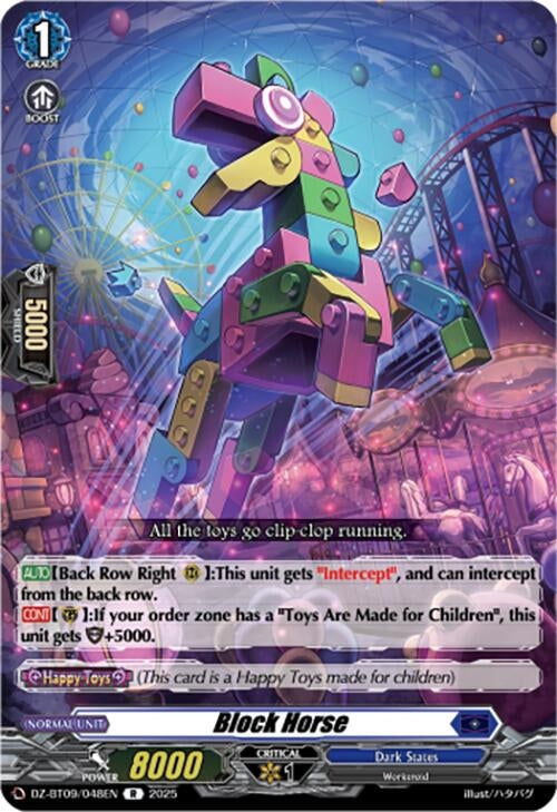 Image for Block Horse (DZ-BT09/048EN) (DZ-BT09: Super Brave Detonation) - Cardfight Vanguard