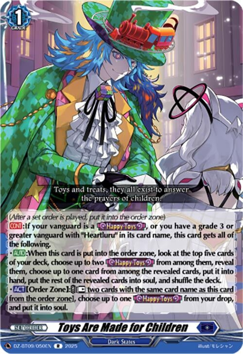 Image for Toys Are Made for Children (DZ-BT09/050EN) (DZ-BT09: Super Brave Detonation) - Cardfight Vanguard