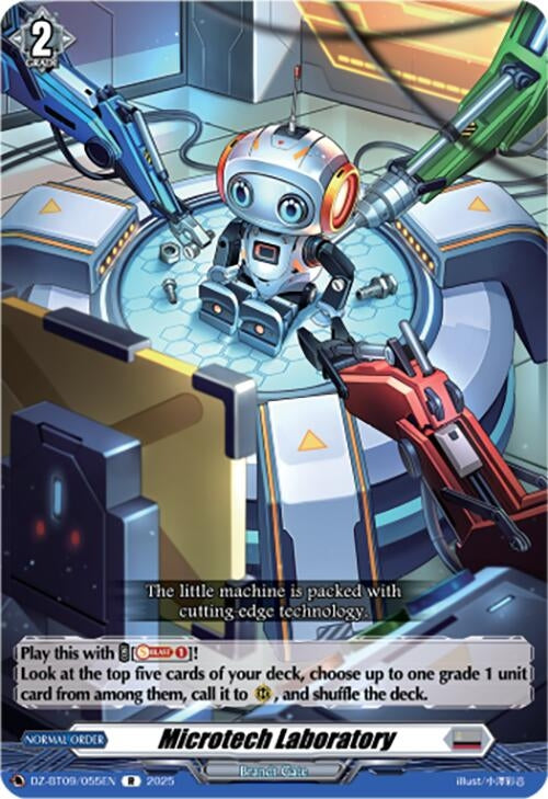 Image for Microtech Laboratory (DZ-BT09/055EN) (DZ-BT09: Super Brave Detonation) - Cardfight Vanguard