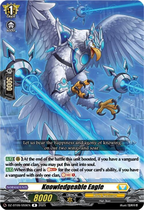 Image for Knowledgeable Eagle (DZ-BT09/059EN) (DZ-BT09: Super Brave Detonation) - Cardfight Vanguard