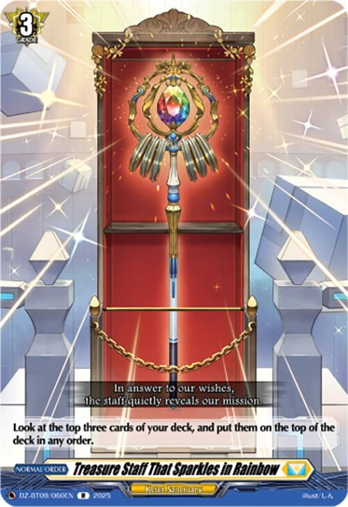 Image for Treasure Staff That Sparkles in Rainbow (DZ-BT09/060EN) (DZ-BT09: Super Brave Detonation) - Cardfight Vanguard