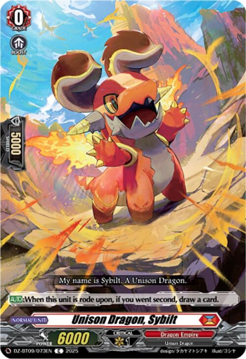 Image for Unison Dragon, Sybilt (DZ-BT09/073EN) (DZ-BT09: Super Brave Detonation) - Cardfight Vanguard