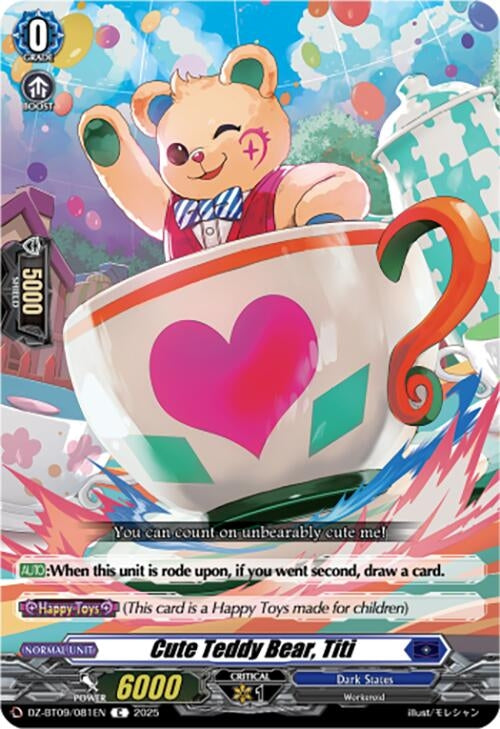 Image for Cute Teddy Bear, Titi (DZ-BT09/081EN) (DZ-BT09: Super Brave Detonation) - Cardfight Vanguard