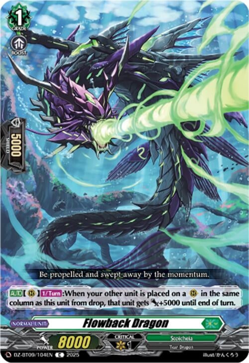 Image for Flowback Dragon (DZ-BT09/104EN) (DZ-BT09: Super Brave Detonation) - Cardfight Vanguard