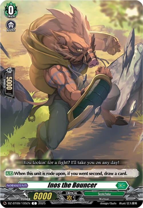 Image for Inos the Bouncer (DZ-BT09/105EN) (DZ-BT09: Super Brave Detonation) - Cardfight Vanguard