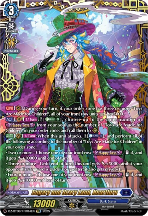 Image for Sugary and Scary Land, Heartluru (FFR) (DZ-BT09/FFR04EN) (DZ-BT09: Super Brave Detonation) - Cardfight Vanguard