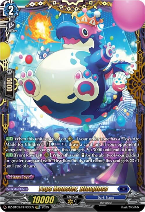 Image for Toys Monster, Blavyloss (FFR) (DZ-BT09/FFR05EN) (DZ-BT09: Super Brave Detonation) - Cardfight Vanguard