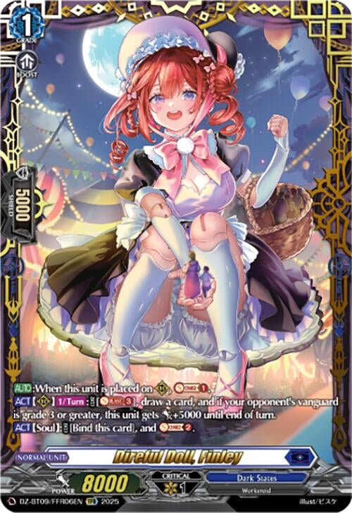 Image for Direful Doll, Finley (FFR) (DZ-BT09/FFR06EN) (DZ-BT09: Super Brave Detonation) - Cardfight Vanguard