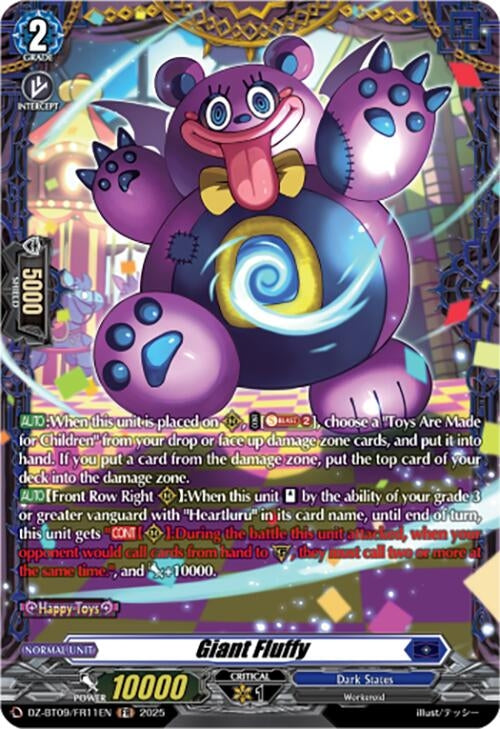 Image for Giant Fluffy (FR) (DZ-BT09/FR11EN) (DZ-BT09: Super Brave Detonation) - Cardfight Vanguard