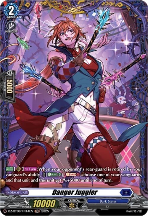 Image for Danger Juggler (FR) (DZ-BT09/FR14EN) (DZ-BT09: Super Brave Detonation) - Cardfight Vanguard