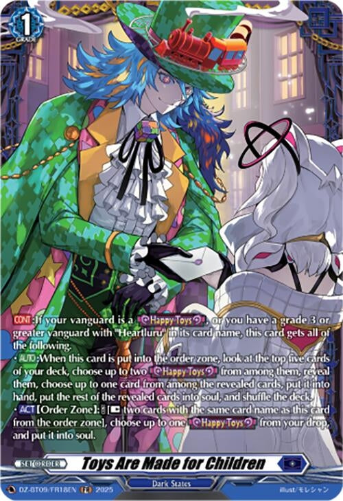 Image for Toys Are Made for Children (FR) (DZ-BT09/FR18EN) (DZ-BT09: Super Brave Detonation) - Cardfight Vanguard