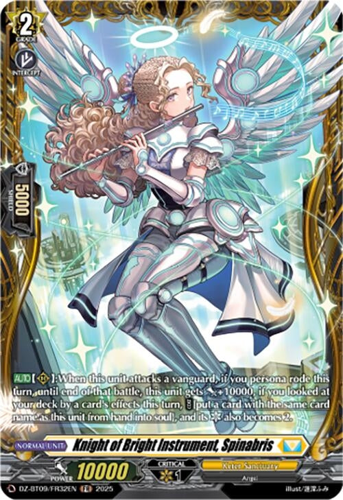 Image for Knight of Bright Instrument, Spinabris (FR) (DZ-BT09/FR32EN) (DZ-BT09: Super Brave Detonation) - Cardfight Vanguard