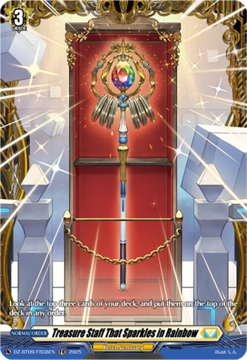 Image for Treasure Staff That Sparkles in Rainbow (FR) (DZ-BT09/FR38EN) (DZ-BT09: Super Brave Detonation) - Cardfight Vanguard