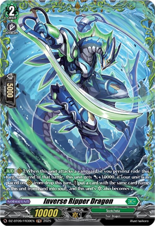 Image for Inverse Ripper Dragon (FR) (DZ-BT09/FR39EN) (DZ-BT09: Super Brave Detonation) - Cardfight Vanguard