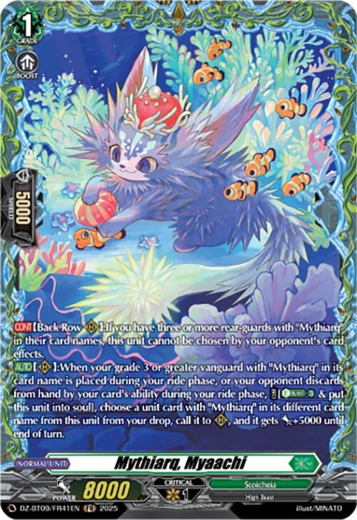 Image for Mythiarq, Myaachi (FR) (DZ-BT09/FR41EN) (DZ-BT09: Super Brave Detonation) - Cardfight Vanguard