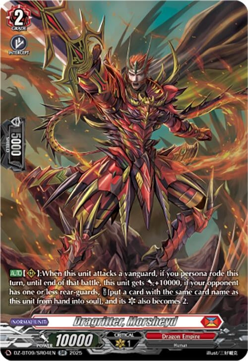 Image for Dragritter, Morsheyd (SR) (DZ-BT09/SR04EN) (DZ-BT09: Super Brave Detonation) - Cardfight Vanguard