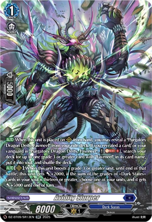 Image for Avidity Slurper (SR) (DZ-BT09/SR13EN) (DZ-BT09: Super Brave Detonation) - Cardfight Vanguard