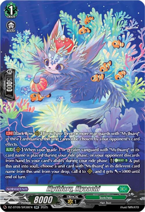 Image for Mythiarq, Myaachi (SR) (DZ-BT09/SR38EN) (DZ-BT09: Super Brave Detonation) - Cardfight Vanguard