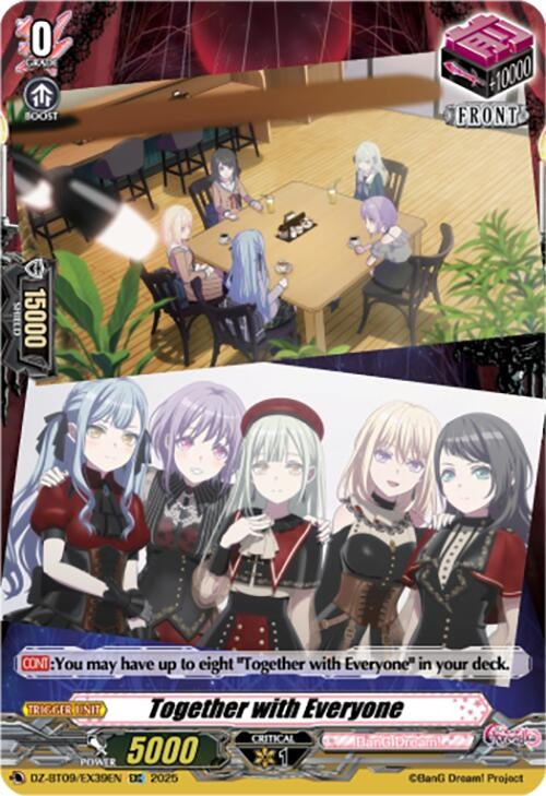 Image for Together with Everyone (EXC) (DZ-BT09/EX39EN) (DZ-BT09/EX39EN) (DZ-BT09: Super Brave Detonation) - Cardfight Vanguard