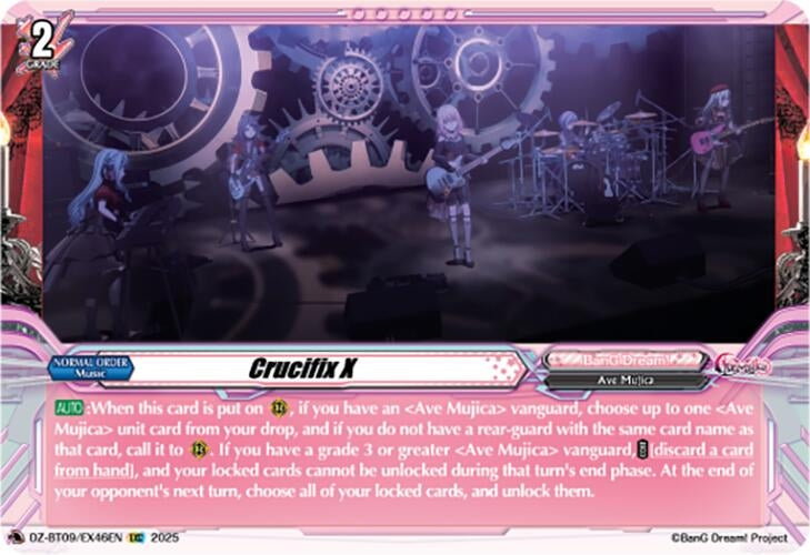Image for Crucifix X (EXC) (DZ-BT09/EX46EN) (DZ-BT09: Super Brave Detonation) - Cardfight Vanguard