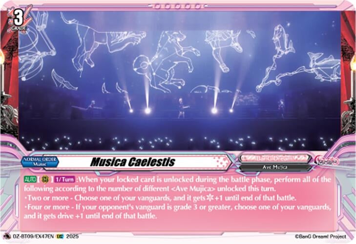 Image for Musica Caelestis (EXC) (DZ-BT09/EX47EN) (DZ-BT09: Super Brave Detonation) - Cardfight Vanguard
