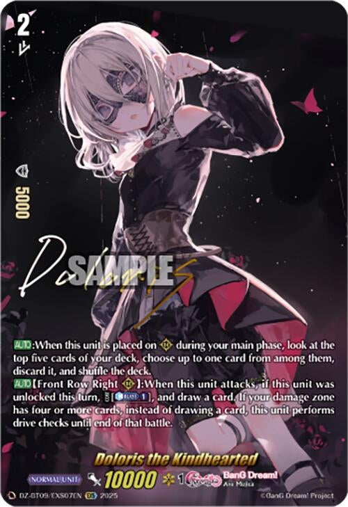 Image for Doloris the Kindhearted (EXS) (DZ-BT09/EXS07EN) (DZ-BT09: Super Brave Detonation) - Cardfight Vanguard