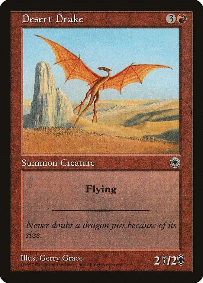 Desert Drake [POR] - MTG Single