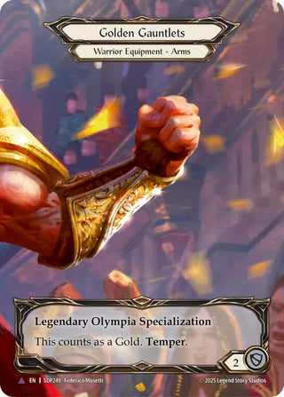 Image for Golden Gauntlets (Marvel) (SUP249) (Super Slam) - Flesh and Blood TCG