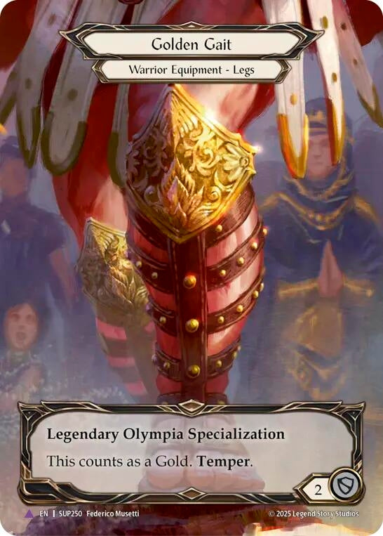 Image for Golden Gait (Marvel) (SUP250) (Super Slam) - Flesh and Blood TCG