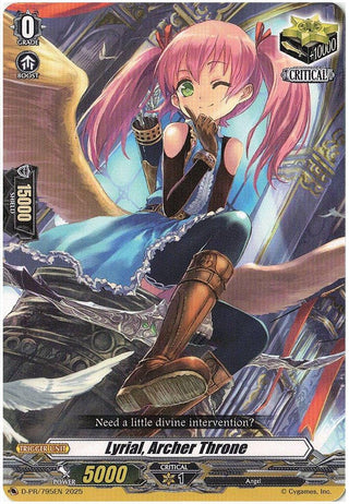 Lyrial, Archer Throne (D-PR/795EN) (D Promo Cards)