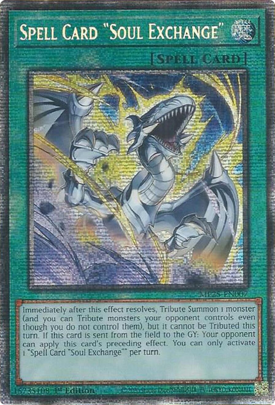 Spell Card "Soul Exchange" (MP25-EN007) (2025 Mega-Pack)