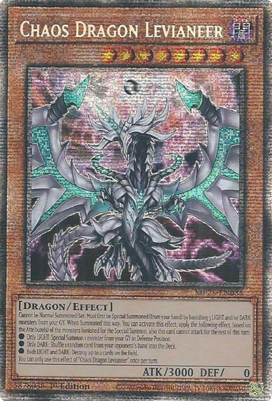 Image for Chaos Dragon Levianeer (MP25-EN035) (2025 Mega-Pack) - YuGiOh