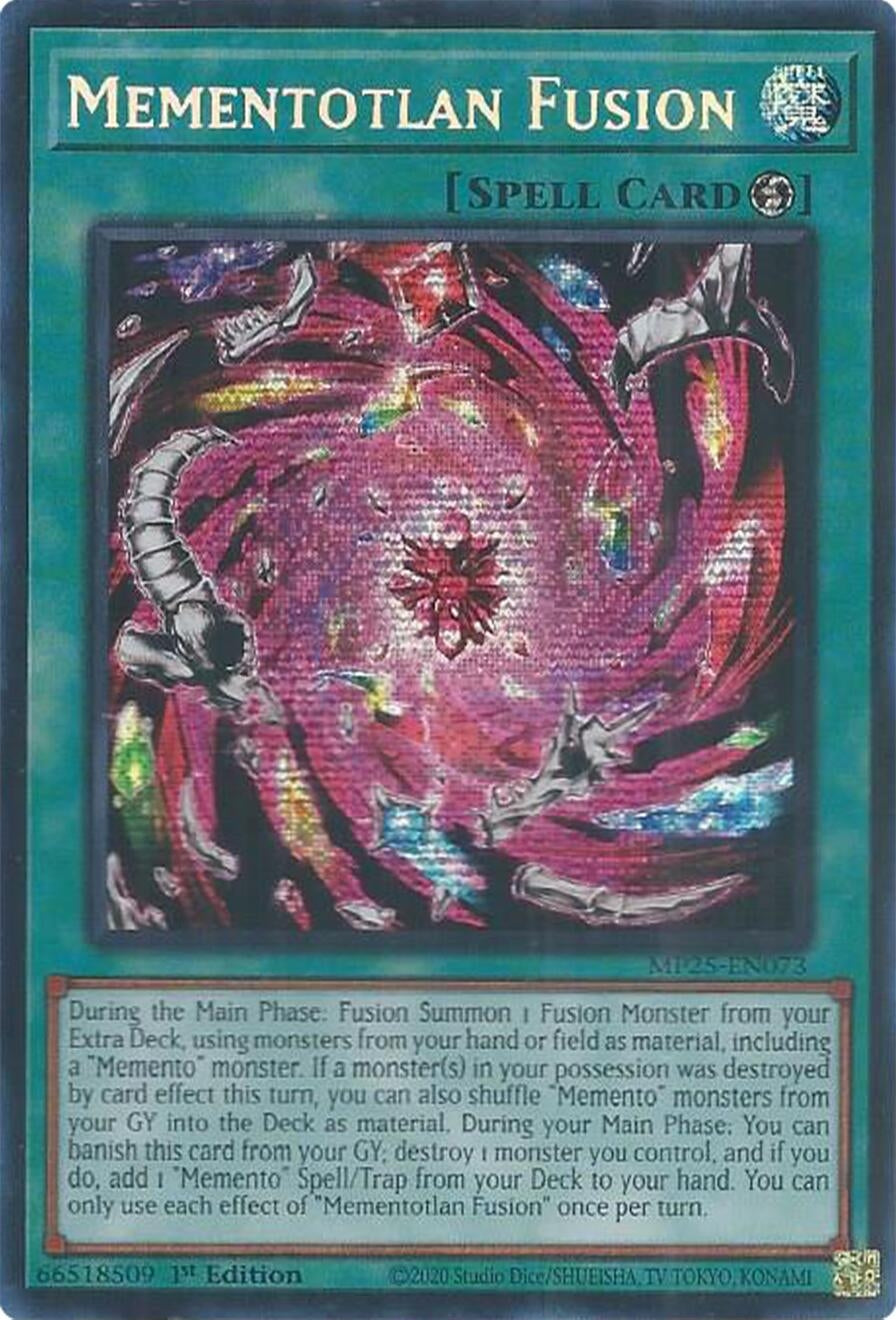 Image for Mementotlan Fusion (MP25-EN073) (2025 Mega-Pack) - YuGiOh