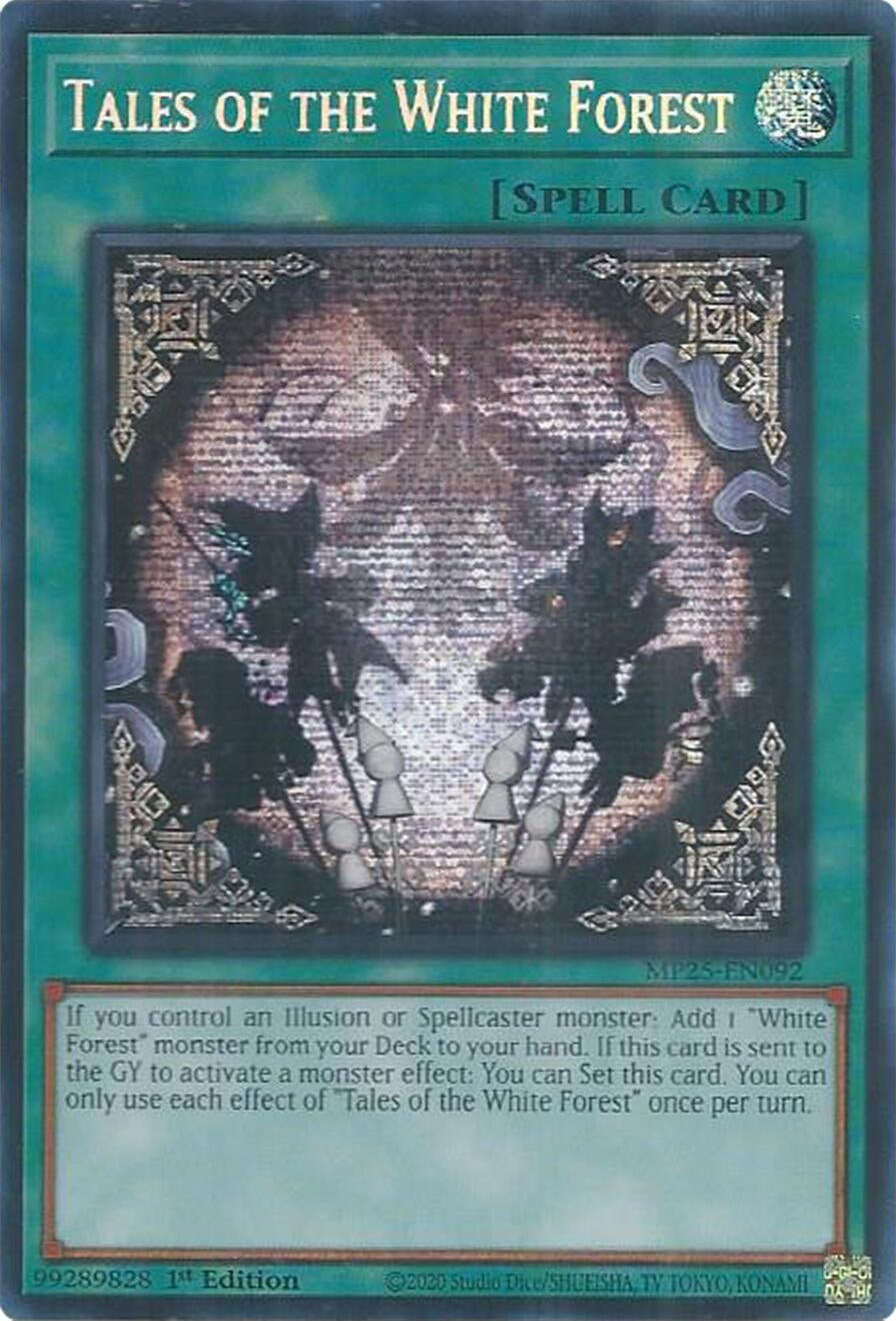 Image for Tales of the White Forest (MP25-EN092) (2025 Mega-Pack) - YuGiOh
