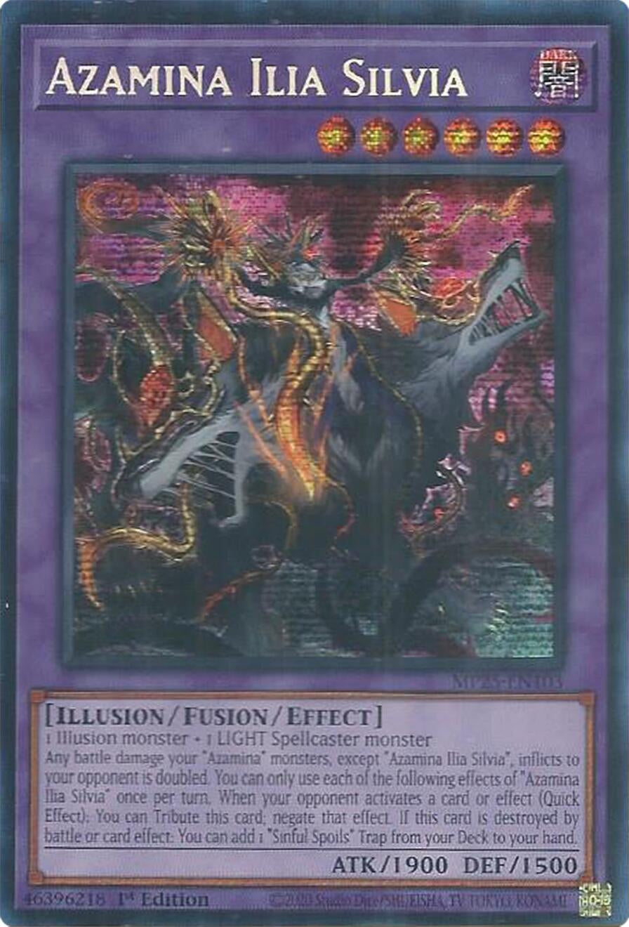 Image for Azamina Ilia Silvia (MP25-EN103) (2025 Mega-Pack) - YuGiOh