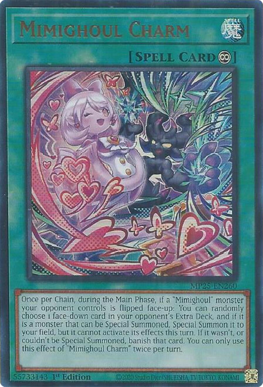 Mimighoul Charm (MP25-EN260) (2025 Mega-Pack)