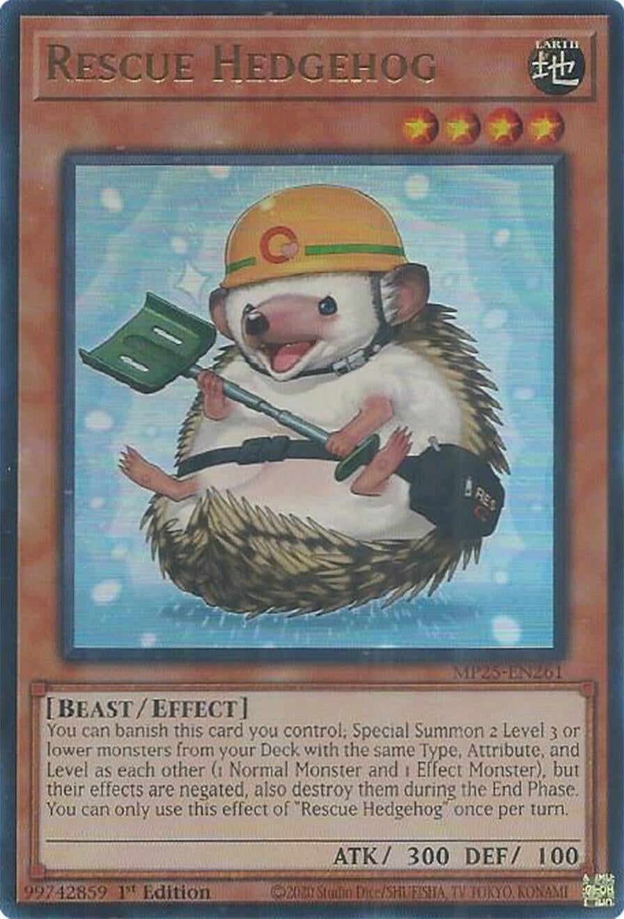 Rescue Hedgehog (MP25-EN261) (2025 Mega-Pack)
