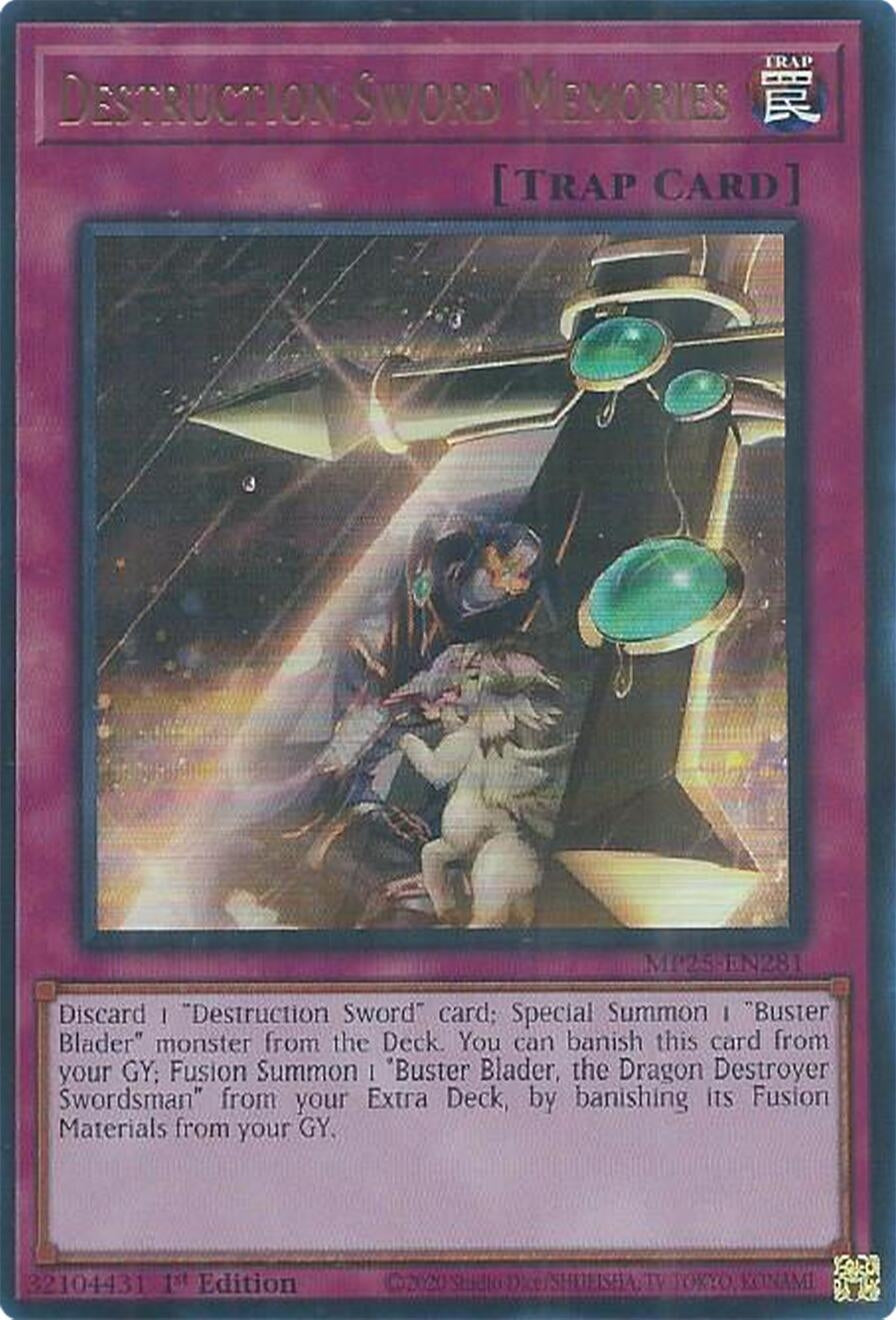 Destruction Sword Memories (MP25-EN281) (2025 Mega-Pack)