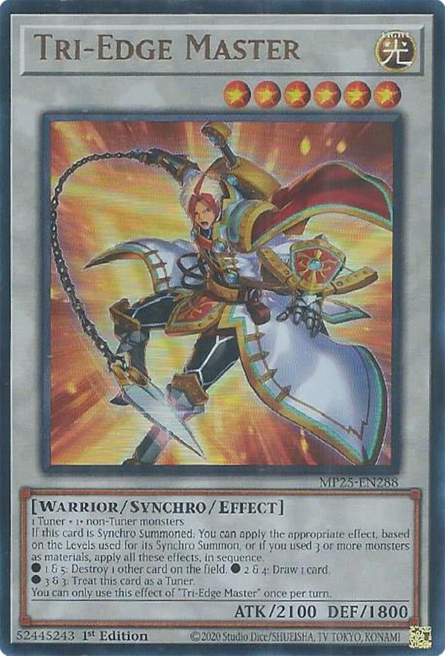 Image for Tri-Edge Master (MP25-EN288) (2025 Mega-Pack) - YuGiOh
