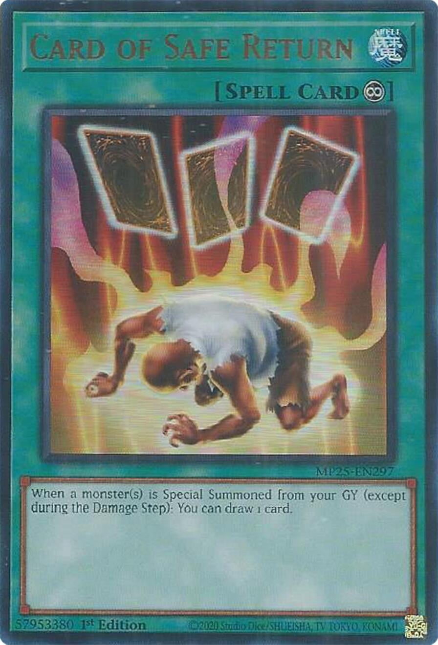 Card of Safe Return (MP25-EN297) (2025 Mega-Pack)