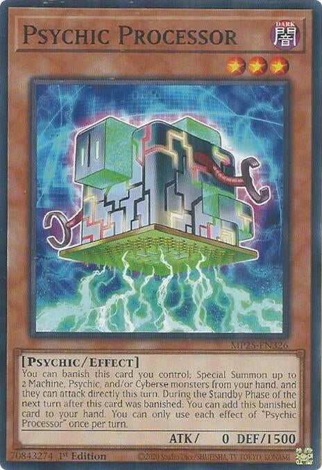 Image for Psychic Processor (MP25-EN326) (2025 Mega-Pack) - YuGiOh