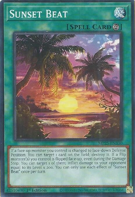 Sunset Beat (MP25-EN330) (2025 Mega-Pack)