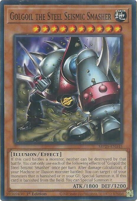 Golgoil the Steel Seismic Smasher (MP25-EN345) (2025 Mega-Pack)