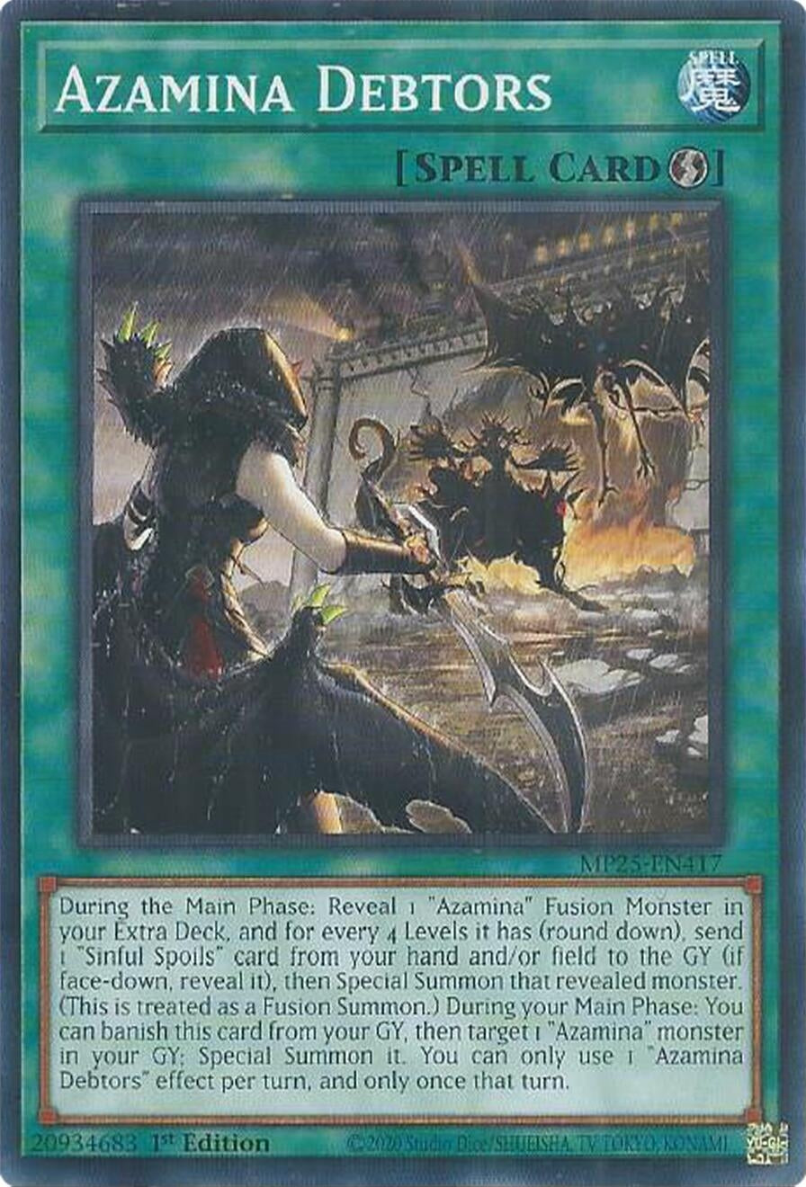 Azamina Debtors (MP25-EN417) (2025 Mega-Pack)