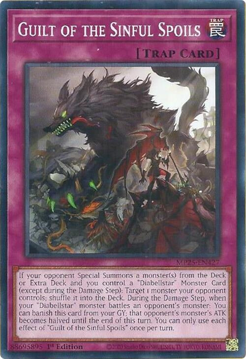 Guilt of the Sinful Spoils (MP25-EN427) (2025 Mega-Pack)