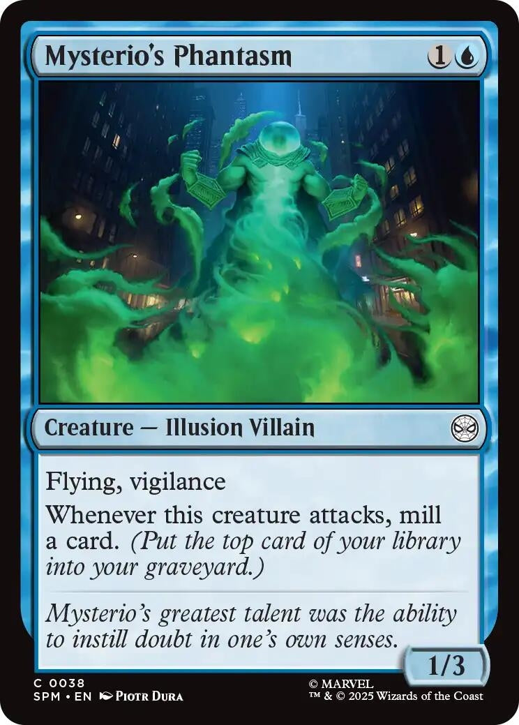 Image for Mysterio's Phantasm (38) (Marvel's Spider-Man) - Magic: The Gathering