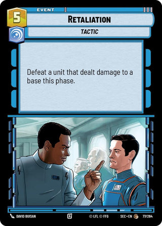 Image for Retaliation (77/264) (Secrets of Power) - Star Wars: Unlimited