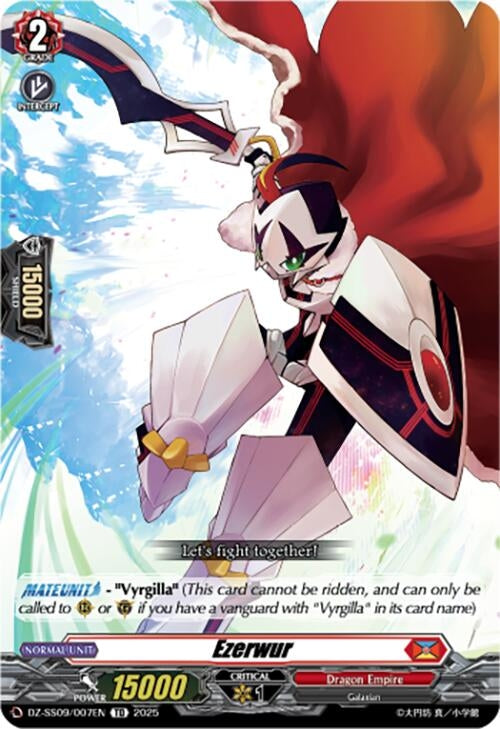 Image for Ezerwur (DZ-SS09/007EN) (DZ-SS09: Zero Tendo Start Deck) - Cardfight Vanguard