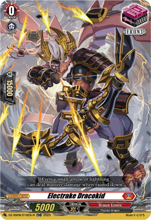 Image for Electrake Dracokid (TDR) (DZ-SS09/016EN-R) (DZ-SS09: Zero Tendo Start Deck) - Cardfight Vanguard