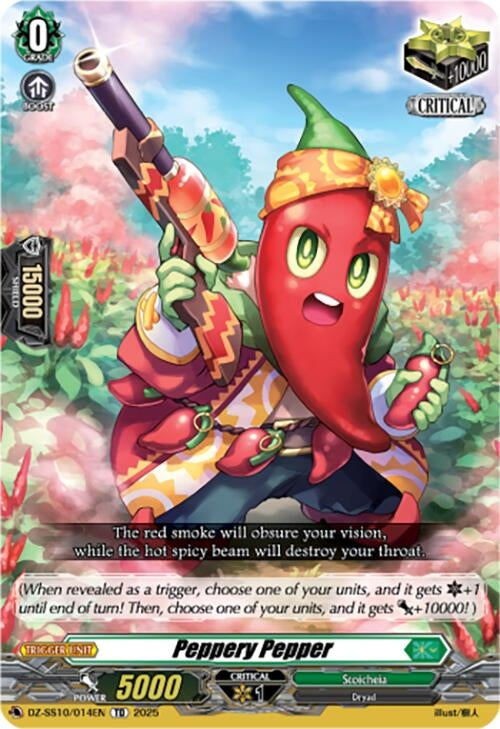 Image for Peppery Pepper (DZ-SS10/014EN) (DZ-SS10: Shiki Otei Start Deck) - Cardfight Vanguard